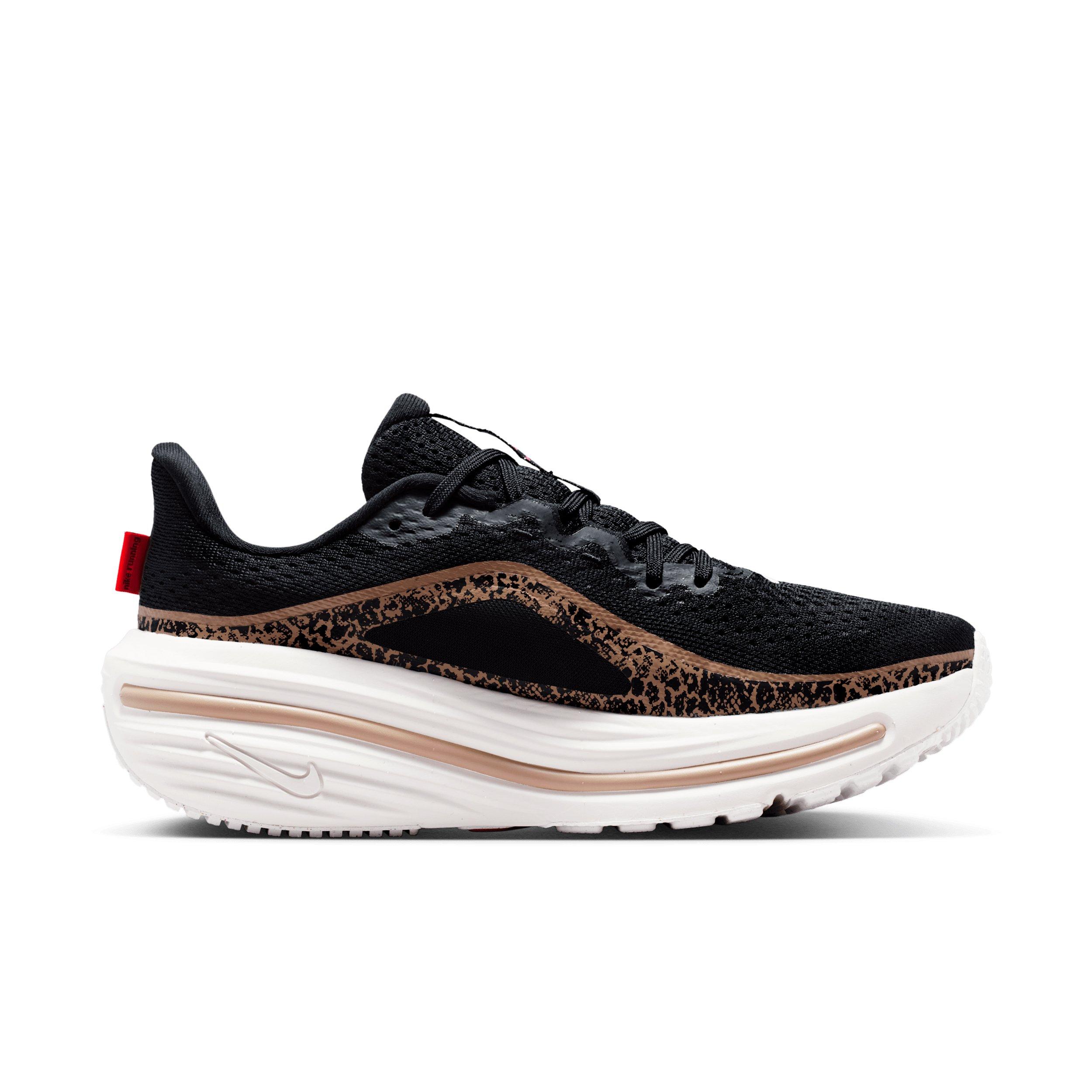 Nike Winflo 12 Print "Black/British Khaki/Fusion Red/Sail" Women's Running Shoe - BLACK/KHAKI/RED/SAIL